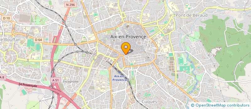 localisation de l'entreprise SCI LES 4 G à AIX-EN-PROVENCE
