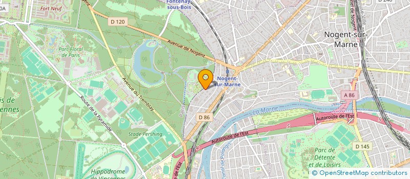 localisation de l'entreprise SCI LES 4 INSEPARABLES  BRESSUIRE