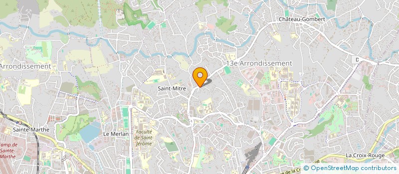 localisation de l'entreprise SCI LES 4 J à MARSEILLE