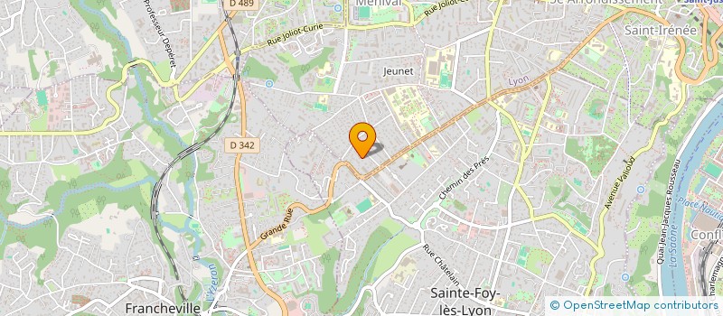 localisation de l'entreprise SCI LES 4 LAPIERRE  LYON