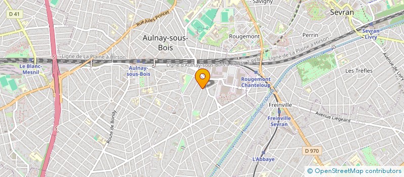 localisation de l'entreprise SCI LES 4 S à AULNAY-SOUS-BOIS
