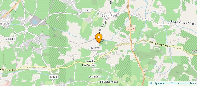 localisation de l'entreprise SCI LES 4 SAISONS  CARS