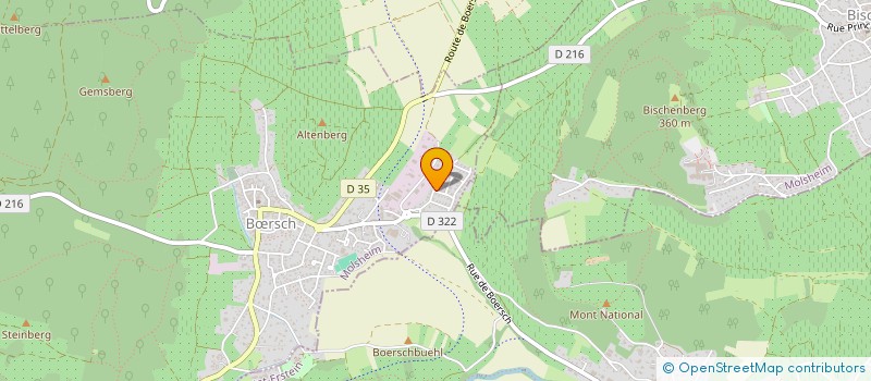 localisation de l'entreprise SCI LES 4 SENS'  BRSCH