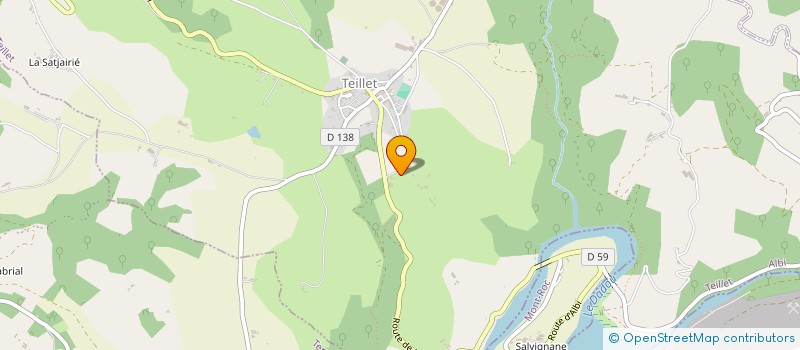 localisation de l'entreprise SCI LES 4 V  PUYGOUZON