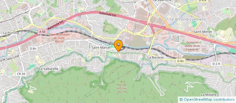 localisation de l'entreprise SCI LES 4 Z à MARSEILLE