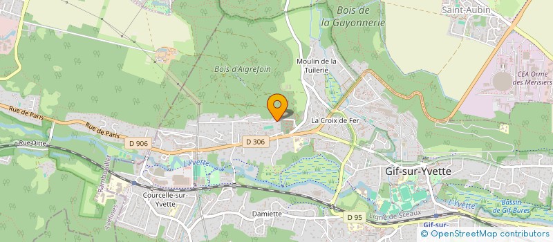 localisation de l'entreprise SCI LES 4T  GIF-SUR-YVETTE