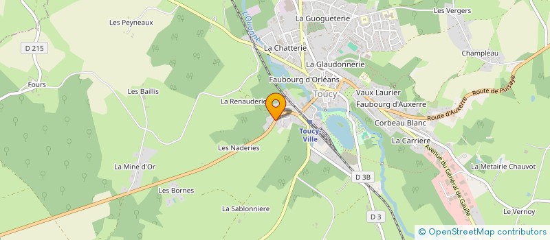 localisation de l'entreprise SCI LES 5 DELAMOUR  SAINT-GEORGES-SUR-BAULCHE