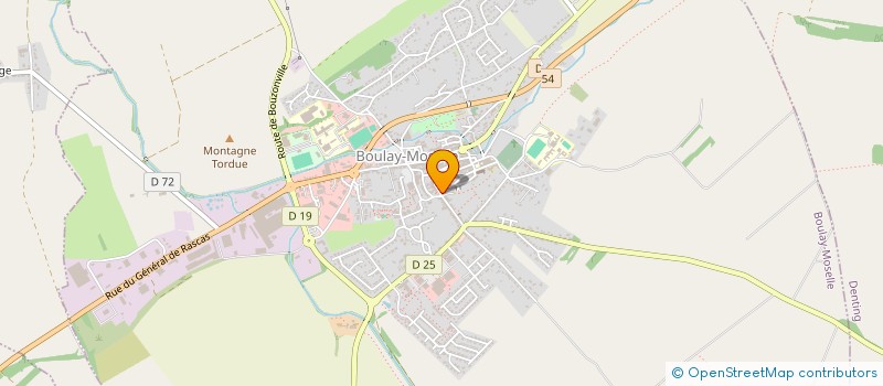 localisation de l'entreprise SCI LES 5 H à BOULAY-MOSELLE