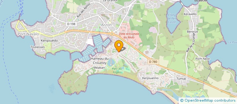 localisation de l'entreprise SCI LES 5 ILES à VANNES