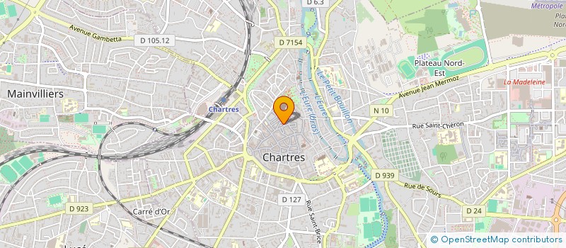 localisation de l'entreprise SCI LES 5 SAISONS à CHARTRES