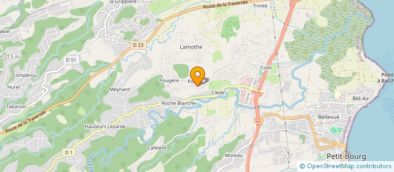 localisation de l'entreprise SCI LES 6BA à PETIT-BOURG