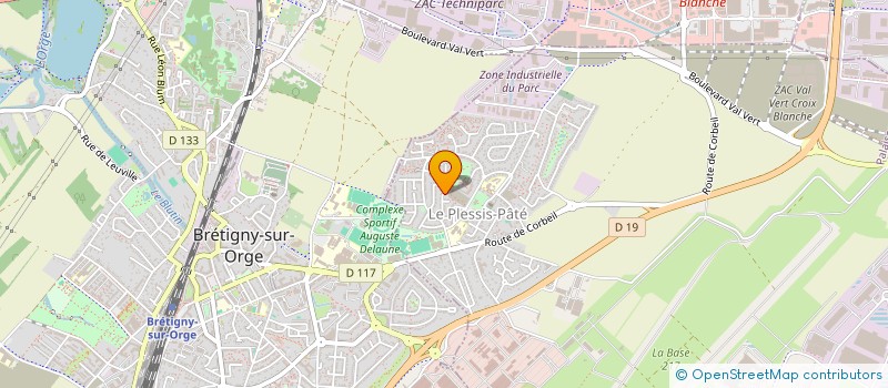 localisation de l'entreprise SCI LES 7 NAINS  LE PLESSIS-PATE