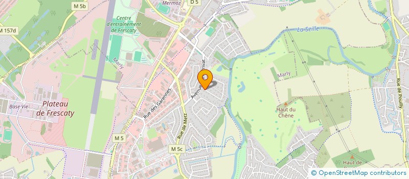 localisation de l'entreprise SCI LES 8 TISSERANDS  MARLY