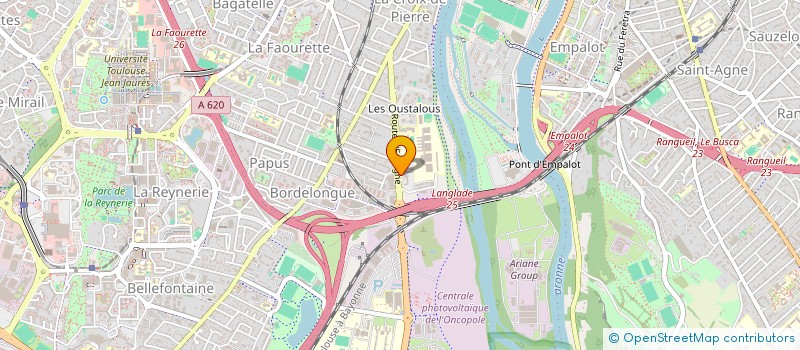 localisation de l'entreprise SCI LES 89 ESPAGNOLS à TOULOUSE
