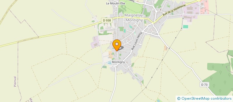 localisation de l'entreprise SCI LES 9 DE PIC  MAIGNELAY-MONTIGNY
