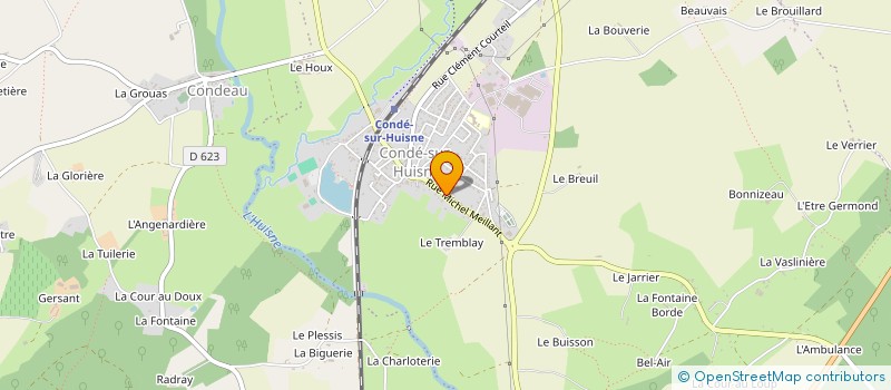 localisation de l'entreprise SCI LES 9 RESTANQUES à SABLONS-SUR-HUISNE