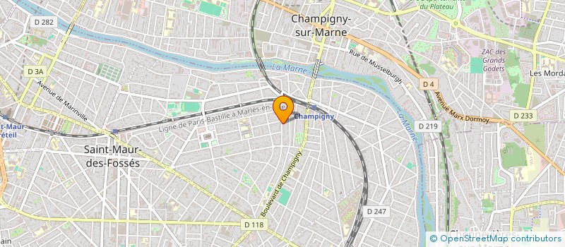 localisation de l'entreprise SCI LES ABBES à SAINT-MAUR-DES-FOSSES