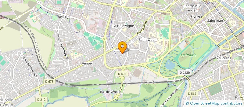 localisation de l'entreprise SCI LES ABBESSES à CAEN