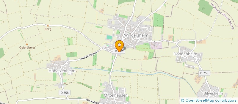 localisation de l'entreprise SCI LES ABEILLES  MITTELSCHAEFFOLSHEIM