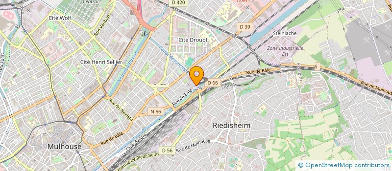 localisation de l'entreprise SCI LES ABEILLES DU FLORIVAL  RIEDISHEIM