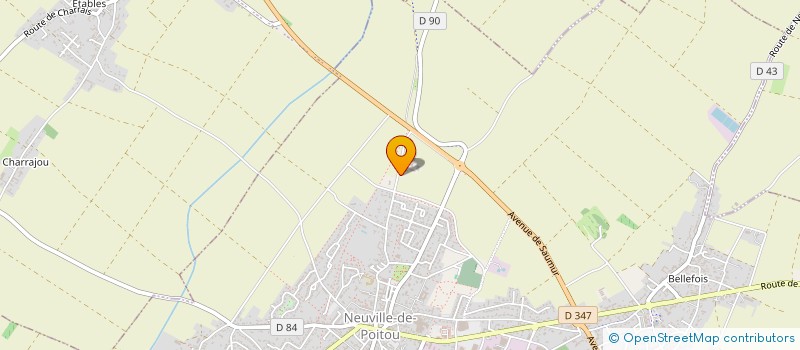 localisation de l'entreprise SCI LES ABELIAS  NEUVILLE-DE-POITOU