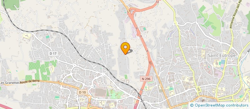 localisation de l'entreprise SCI LES ABRICOTIERS  AIX-EN-PROVENCE