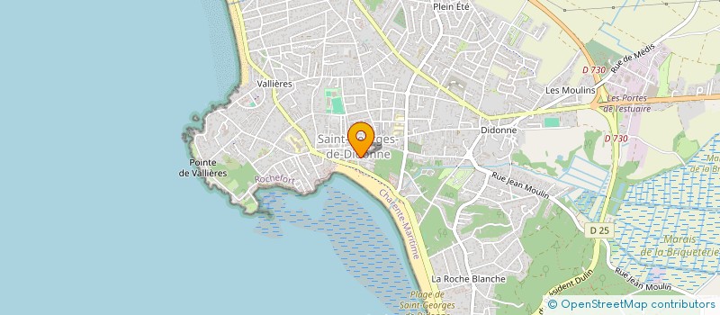 localisation de l'entreprise SCI LES ACACIAS 1912  SAINT-GEORGES-DE-DIDONNE