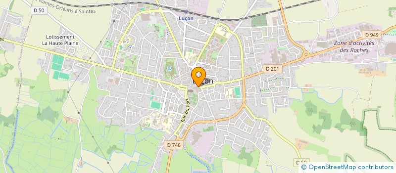 localisation de l'entreprise SCI LES ACACIAS à LUCON