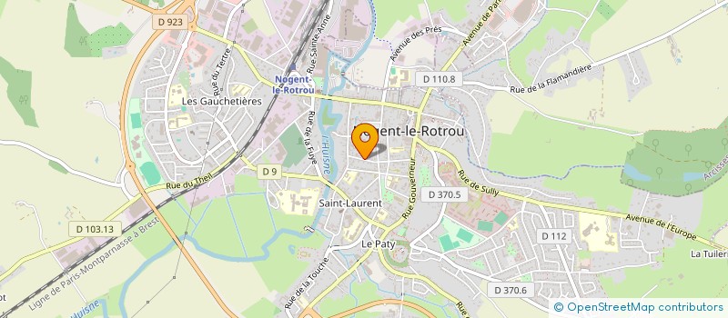 localisation de l'entreprise SCI LES ACACIAS à NOGENT-LE-ROTROU