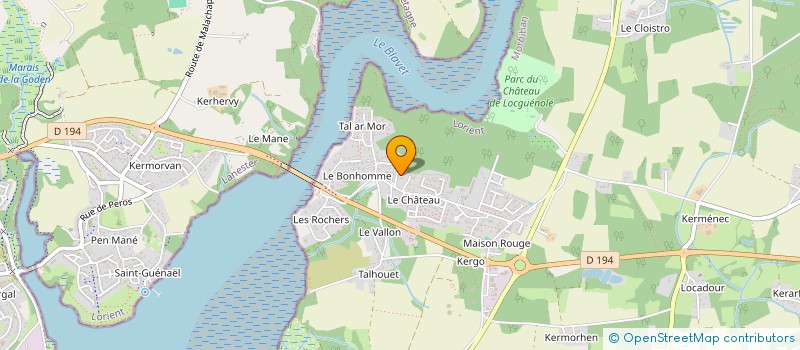 localisation de l'entreprise SCI LES ACACIAS à KERVIGNAC