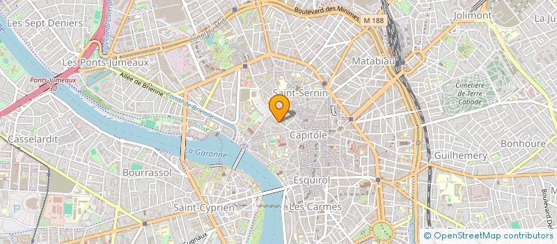 localisation de l'entreprise SCI LES ACACIAS à TOULOUSE