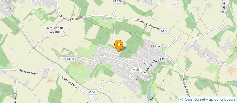 localisation de l'entreprise SCI LES ACACIAS à MONS