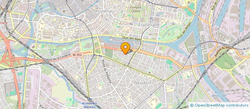 localisation de l'entreprise SCI LES ACACIAS  STRASBOURG
