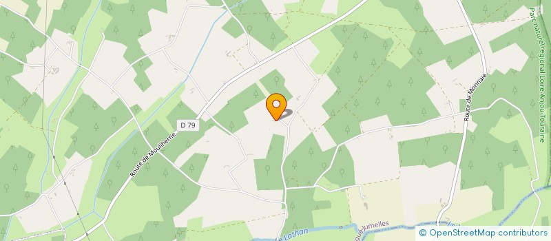 localisation de l'entreprise SCI LES ACACIAS à GENNES-VAL-DE-LOIRE