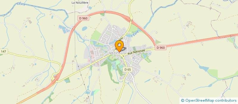 localisation de l'entreprise SCI LES ACACIAS  VEZINS