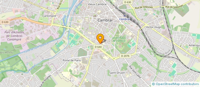 localisation de l'entreprise SCI LES ACACIAS à CAMBRAI