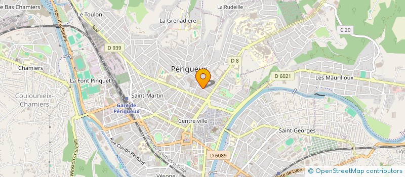 localisation de l'entreprise SCI LES ACACIAS  PERIGUEUX