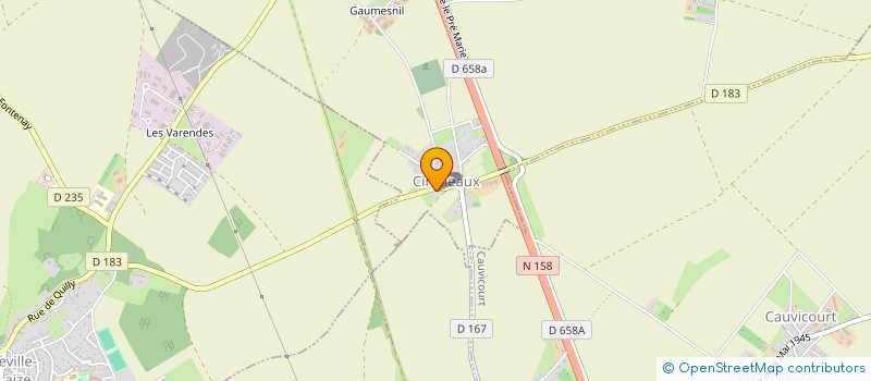localisation de l'entreprise SCI LES ACACIAS à BRETTEVILLE-SUR-LAIZE