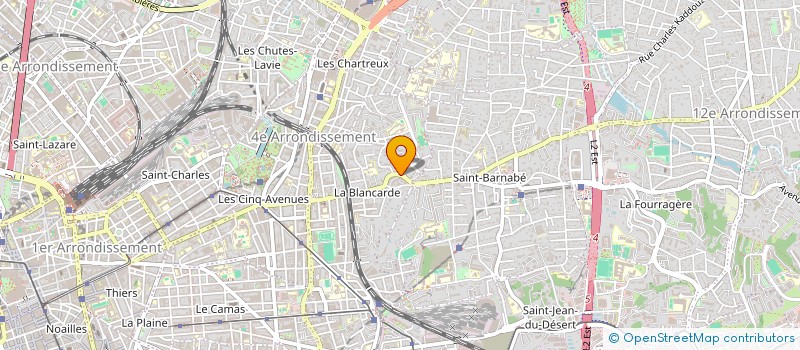 localisation de l'entreprise SCI LES ACACIAS à MARSEILLE