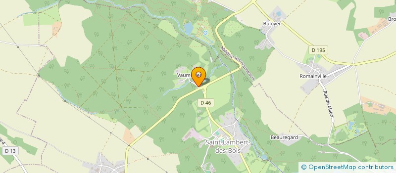 localisation de l'entreprise SCI LES ACACIAS  SAINT-LAMBERT