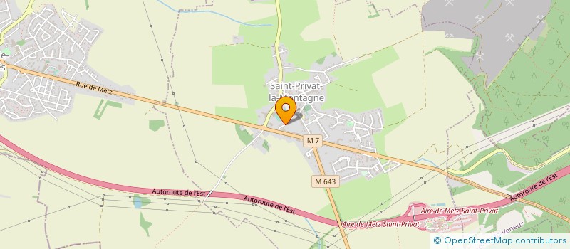 localisation de l'entreprise SCI LES ACACIAS  SAINT-PRIVAT-LA-MONTAGNE