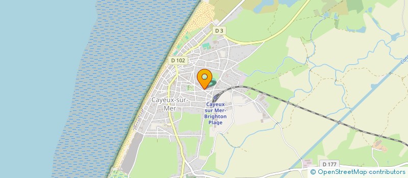 localisation de l'entreprise SCI LES ACACIAS à CAYEUX-SUR-MER