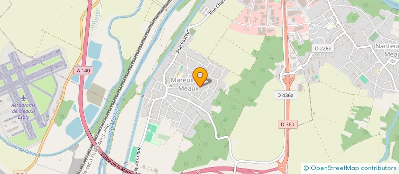 localisation de l'entreprise SCI LES ACACIAS à MAREUIL-LES-MEAUX