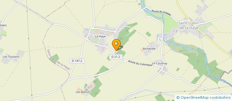localisation de l'entreprise SCI LES ACACIAS à SAINT-LUBIN-DE-LA-HAYE