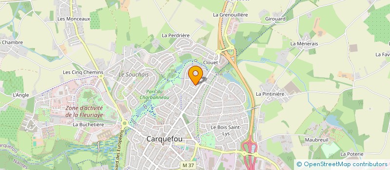 localisation de l'entreprise SCI LES ACACIAS  CARQUEFOU