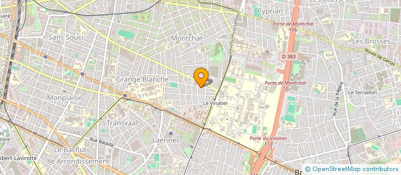 localisation de l'entreprise SCI LES ACACIAS  LYON