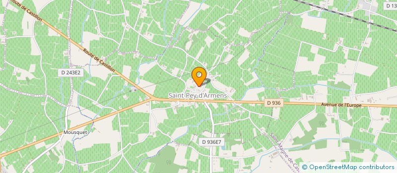 localisation de l'entreprise SCI LES ACACIAS  SAINT-EMILION