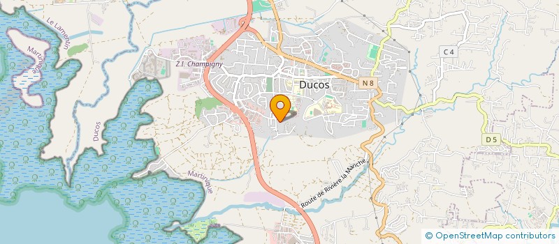 localisation de l'entreprise SCI LES ACACIAS DE CYPARIS à DUCOS