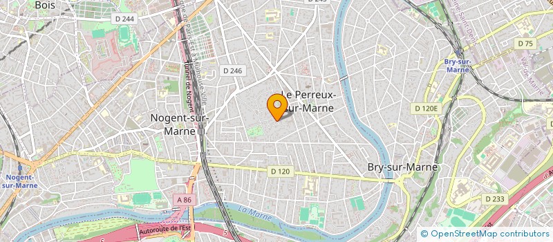 localisation de l'entreprise SCI LES ACACIAS DU PARC  LE PERREUX-SUR-MARNE