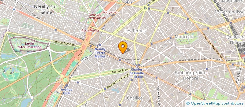 localisation de l'entreprise SCI LES ACACIAS DU PERIGORD  PARIS